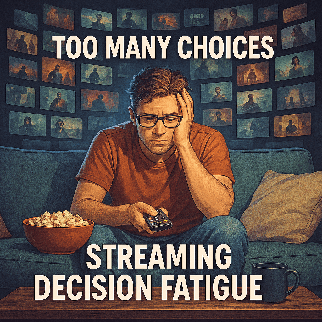 Decision Fatigue - Conquer Streaming Overwhelm, Embrace Effortless Entertainment Tonight