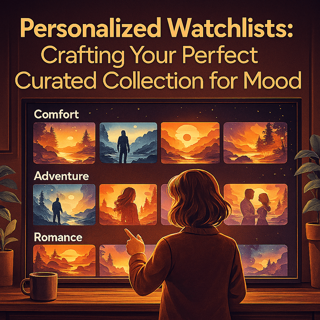 Personalized Watchlists: Crafting Your Perfect Curated Collection for Any Mood