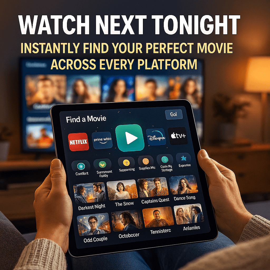 Watch Next Tonight: Instantly Find Your Perfect Movie Across Every Platform