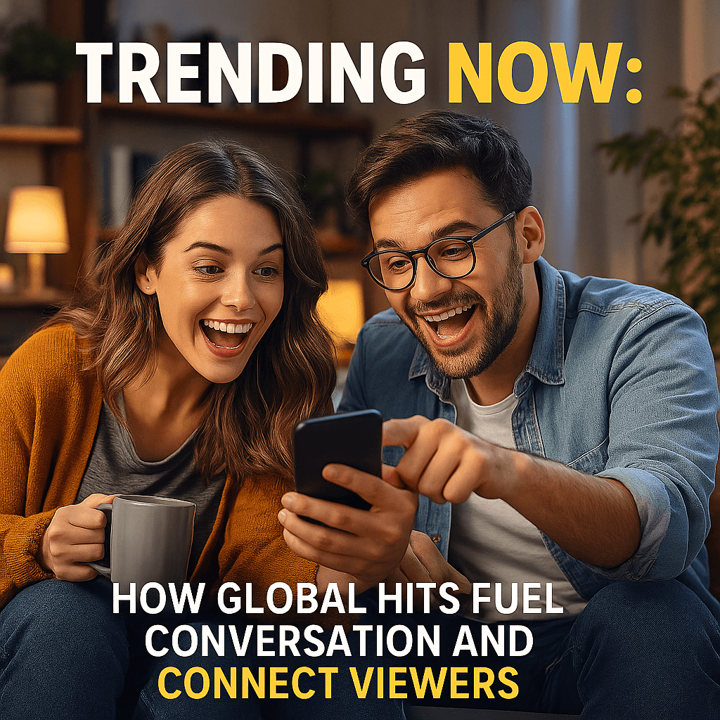 Trending Now: How Global Hits Fuel Conversation and Connect Viewers