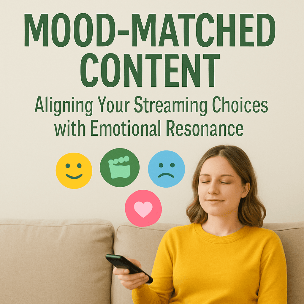 Mood-Matched Content: Aligning Your Streaming Choices with Emotional Resonance