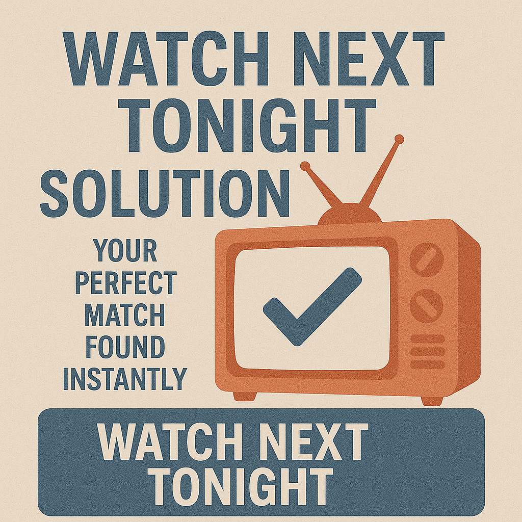 Watch Next Tonight Solution: Your Perfect Match Found Instantly